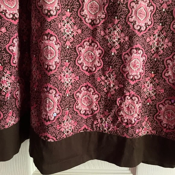 Linden Hill Women’s Size 14 Midi A-line Skirt - Picture 6 of 11